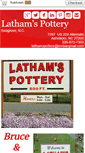 Mobile Screenshot of lathamspottery.com